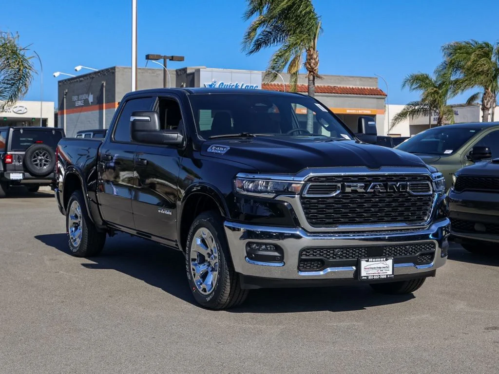 New 2026 Diamond Black Crystal Pearlcoat RAM Big Horn image 1