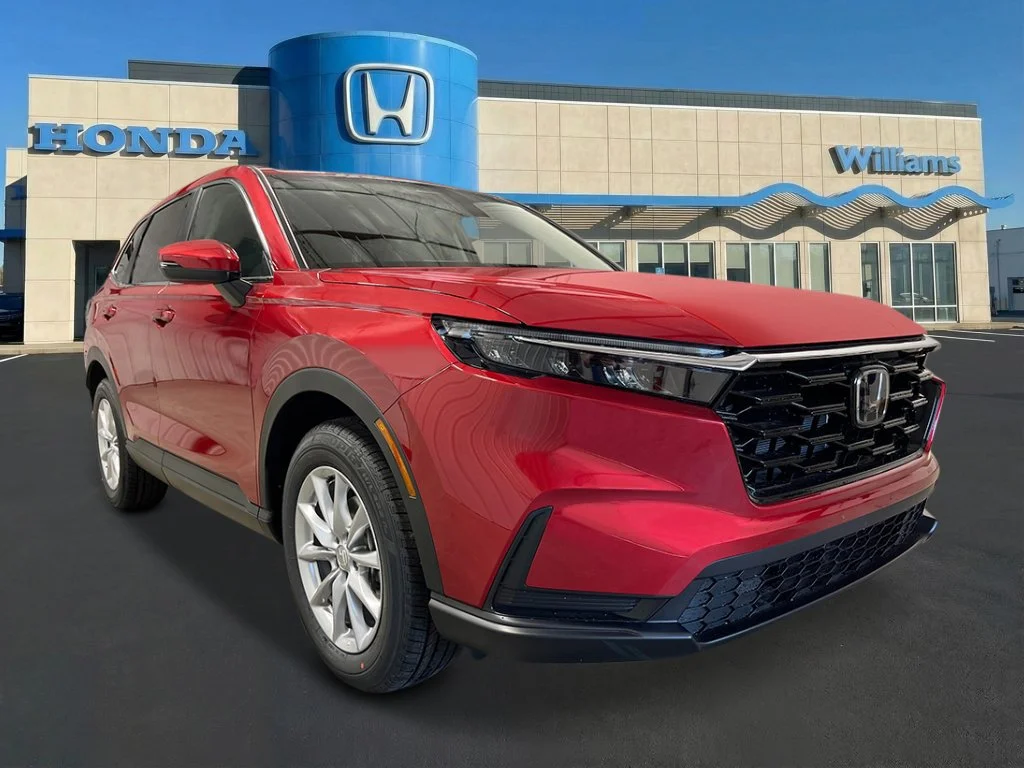 New 2027 Radiant Red Metallic Honda EX AWD image 8