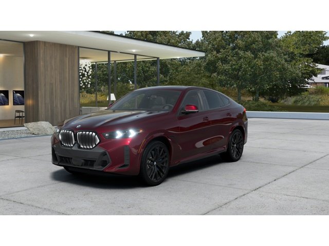 New 2027 Aventurin Red Metallic BMW X6 40i image 1