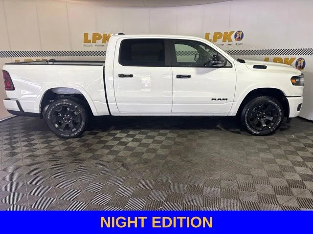 New 2026 Bright White Clear-Coat Exterior Paint RAM BIG HORN image 2
