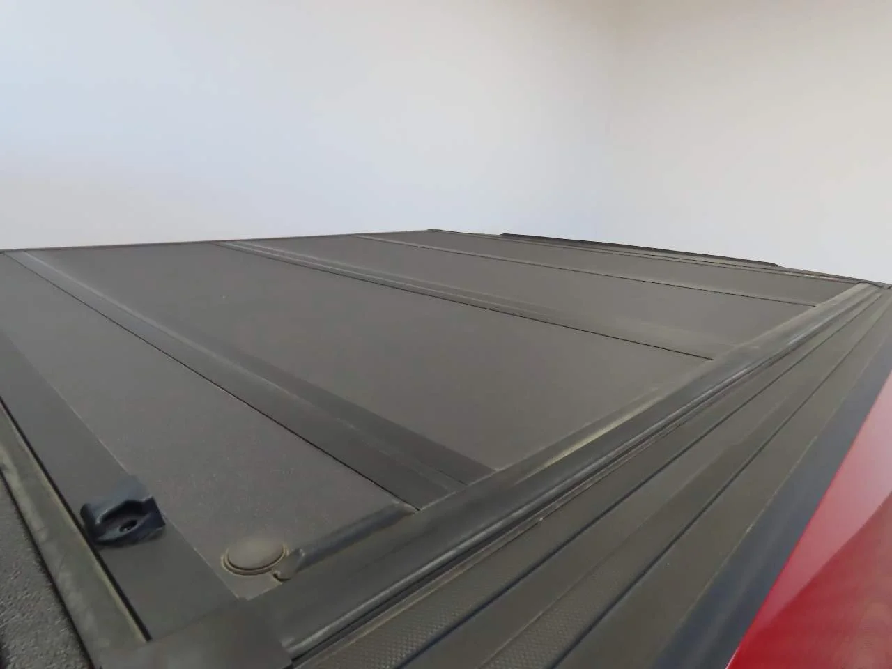 Used 2024 Rapid Red Metallic Tinted Clearcoat Ford XLT Crew Cab image 5