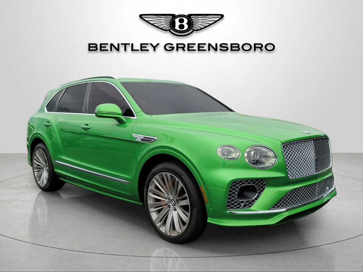 Used 2021 Apple Green Bentley Speed image 16