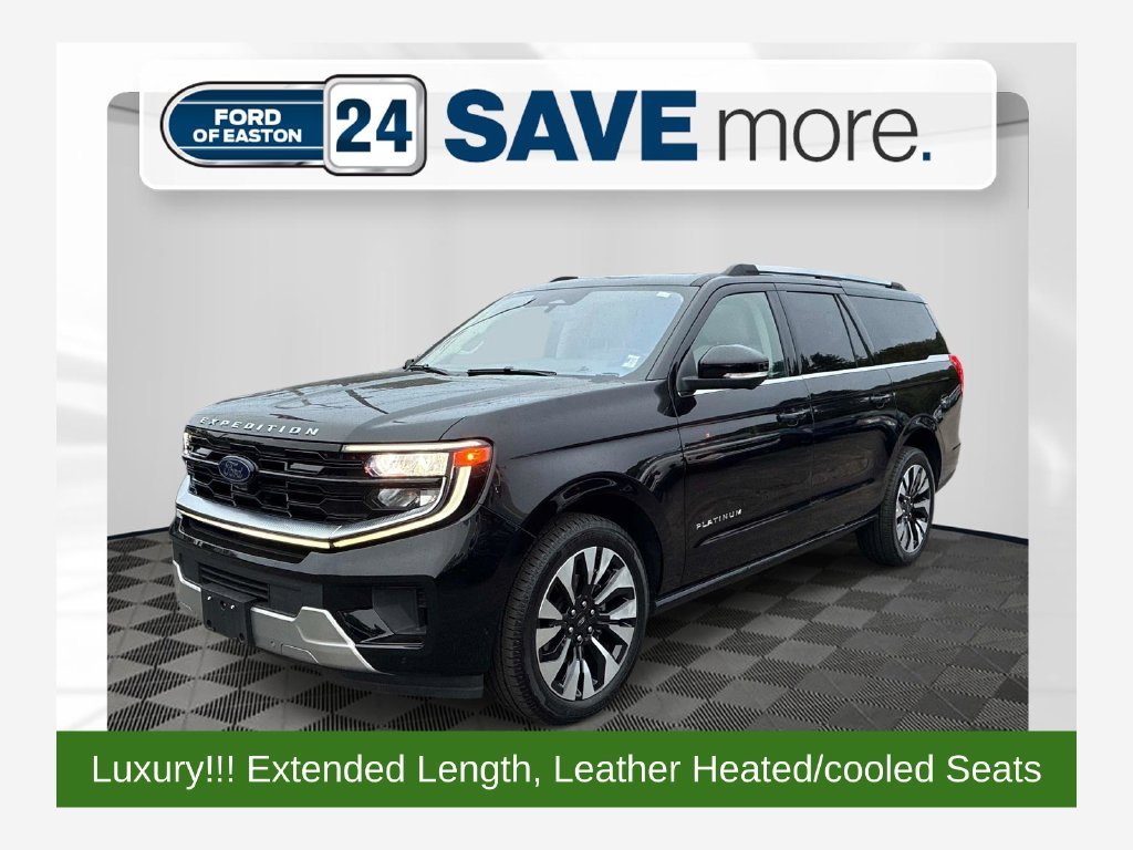 Used 2025 Black Ford Platinum image 1