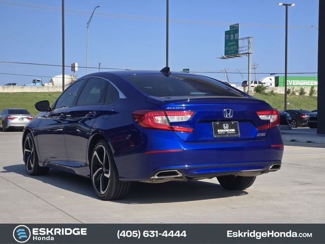 Used 2022 Blue Honda Sport Special Edition image 5