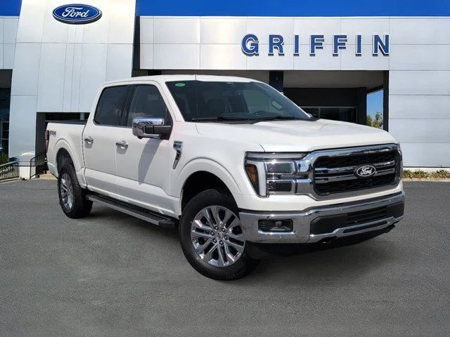 New 2026 Star White Metallic Tri-Coat Ford Lariat® image 1