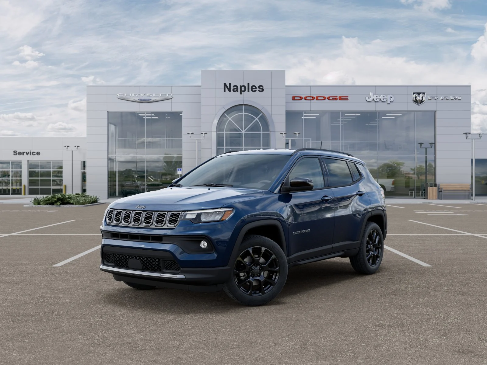 New 2026 Fathom Blue Pearl Coat Jeep Latitude Altitude image 27