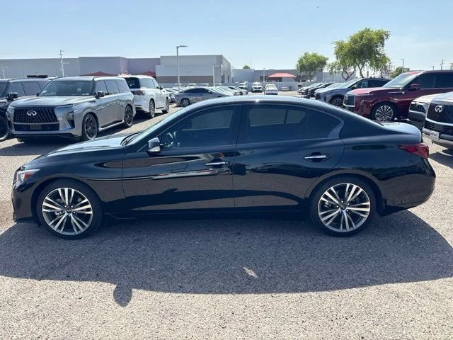 Certified Used 2023 Black Obsidian INFINITI Sensory image 8