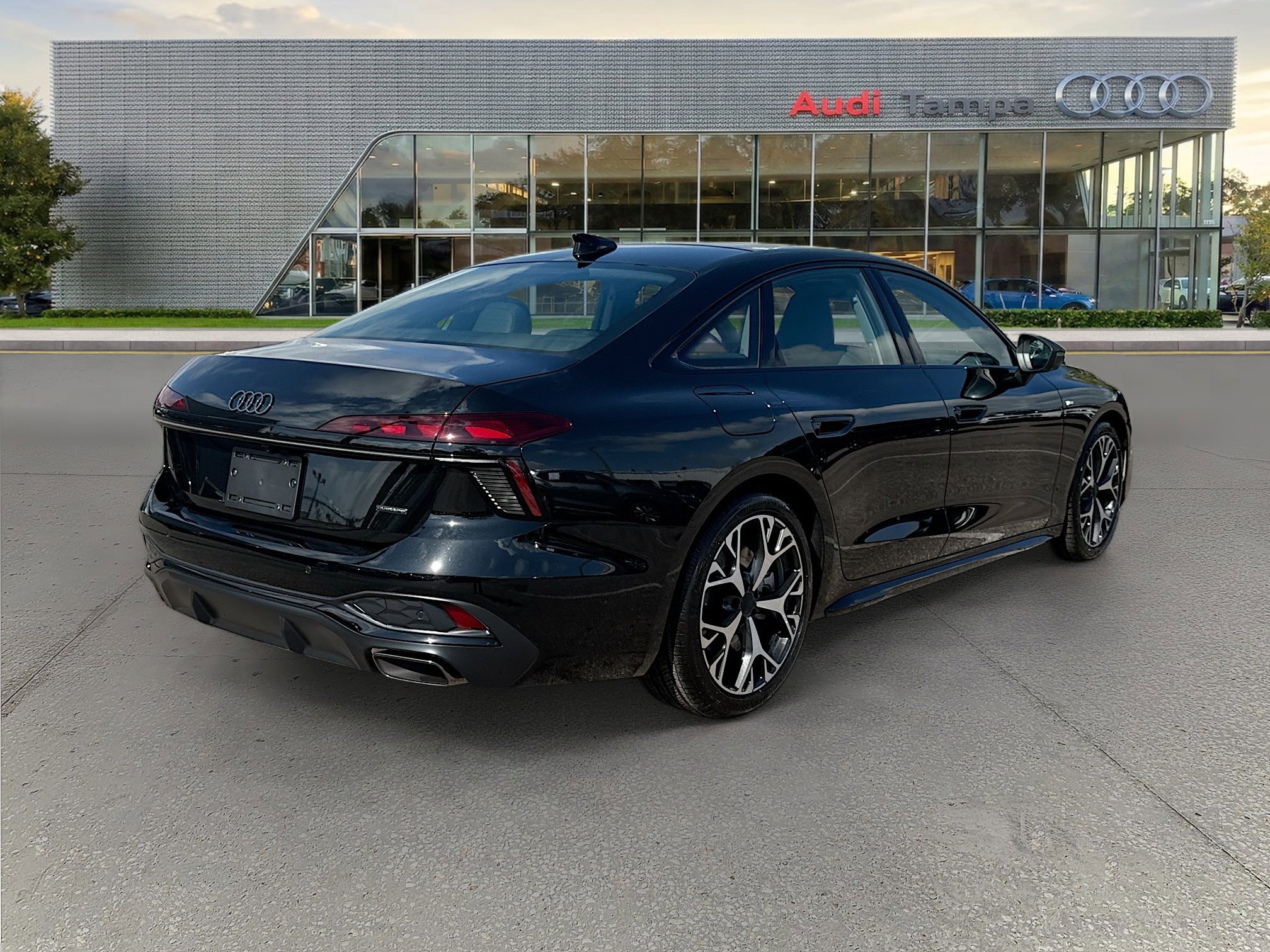 New 2026 Mythos Black Metallic Audi Prestige image 3