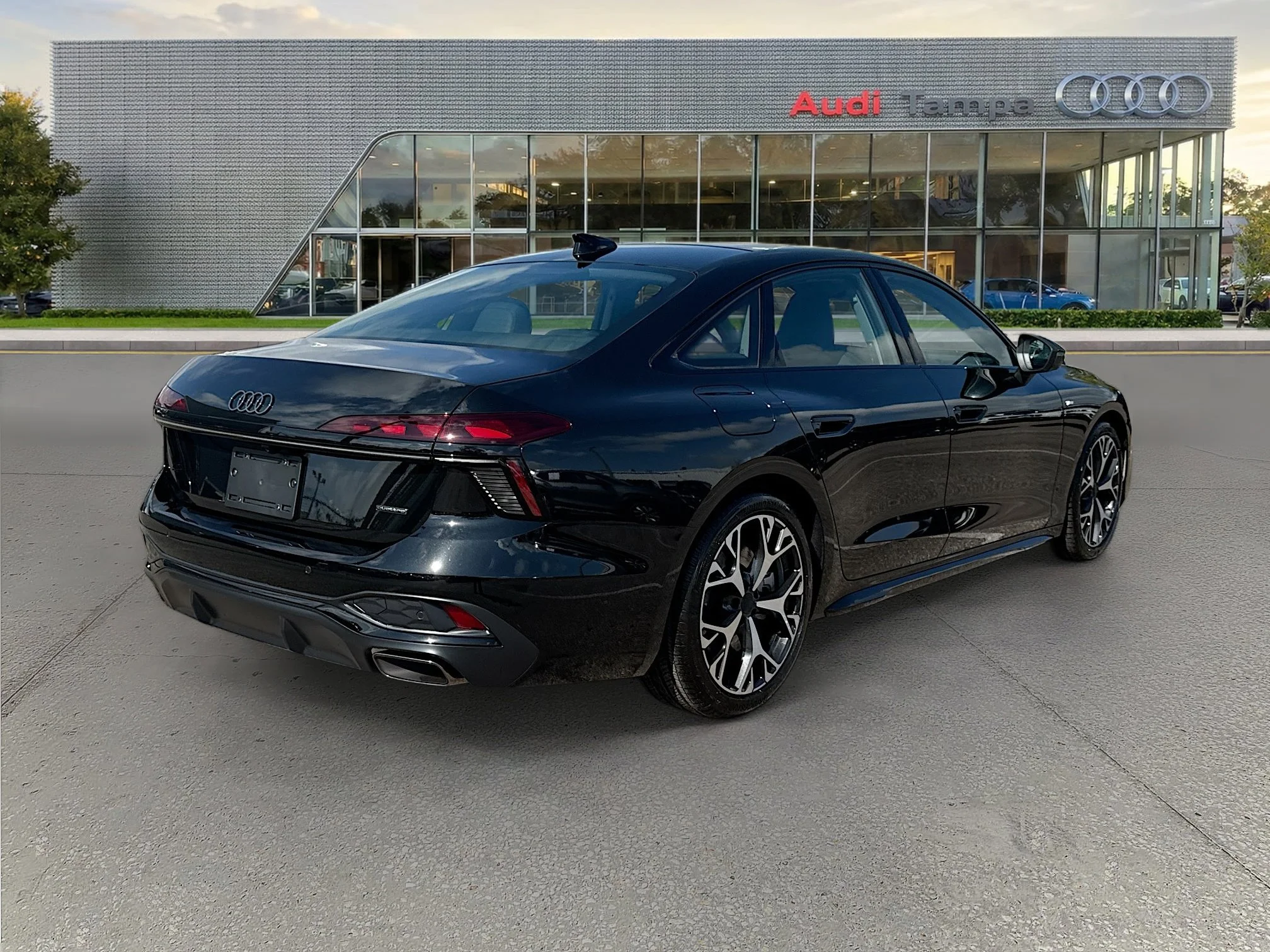 New 2026 Mythos Black Metallic Audi Prestige image 3
