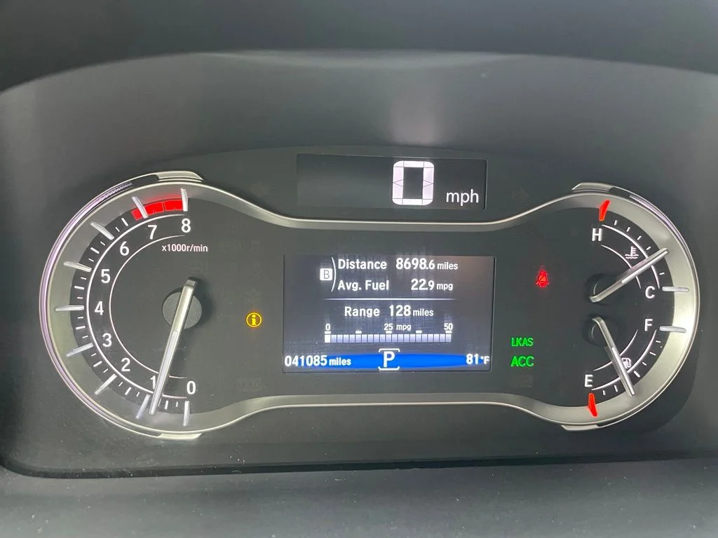 Used 2022 Obsidian Blue Pearl Honda AWD RTL image 15