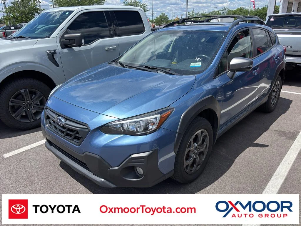 Used 2022 Horizon Blue Pearl Subaru Sport image 1