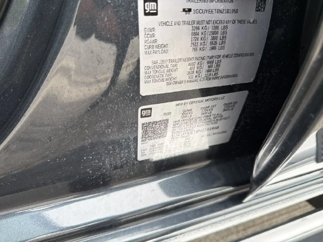 Used 2022 Gray Chevrolet RST image 34