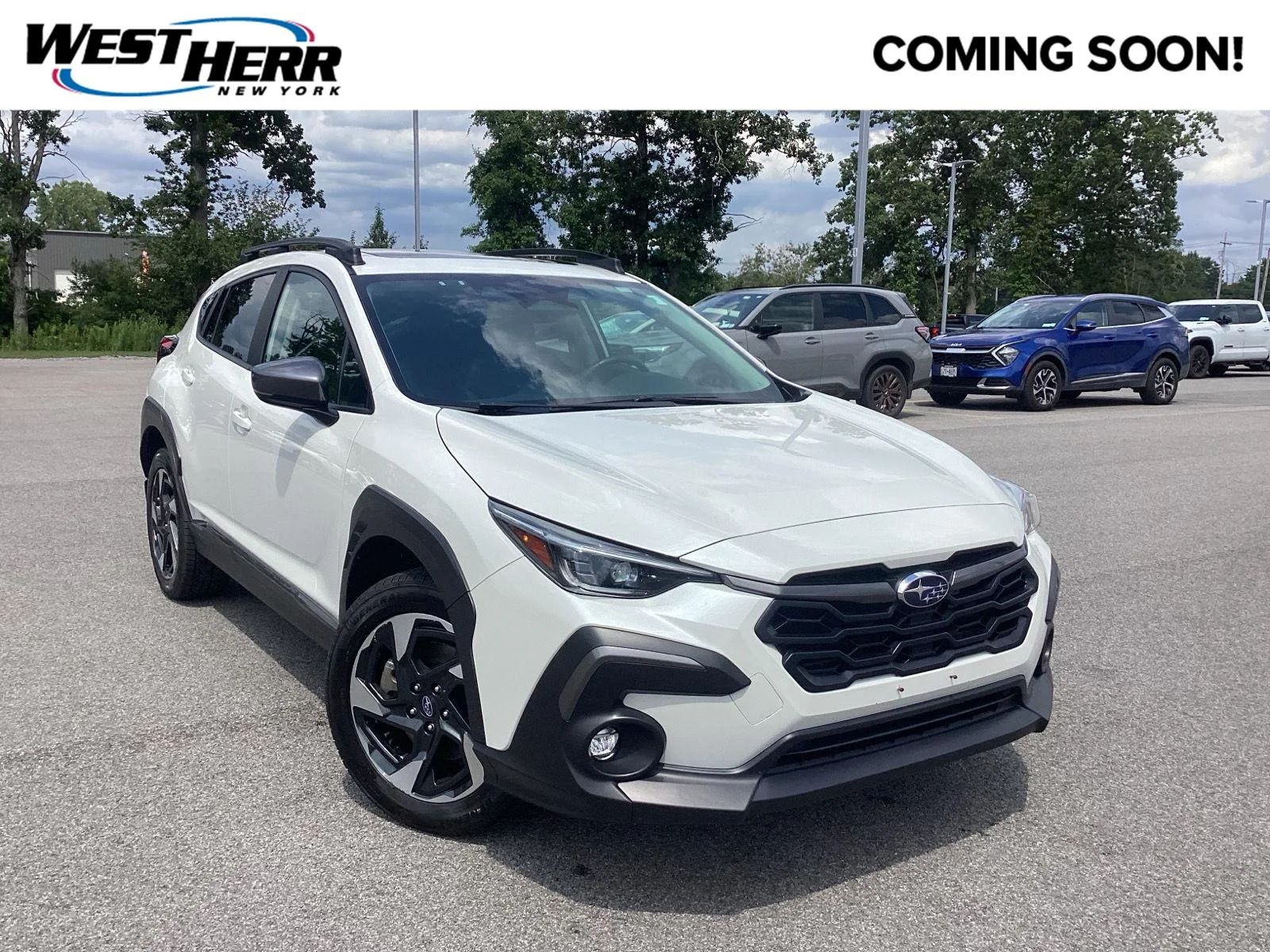 Used 2024 Crystal White Pearl Subaru Limited image 1