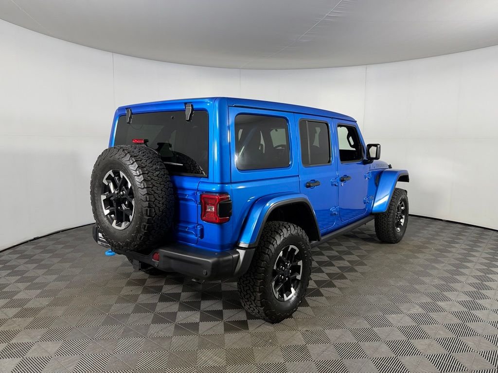 Used 2024 Blue Jeep Rubicon X 4xe image 7