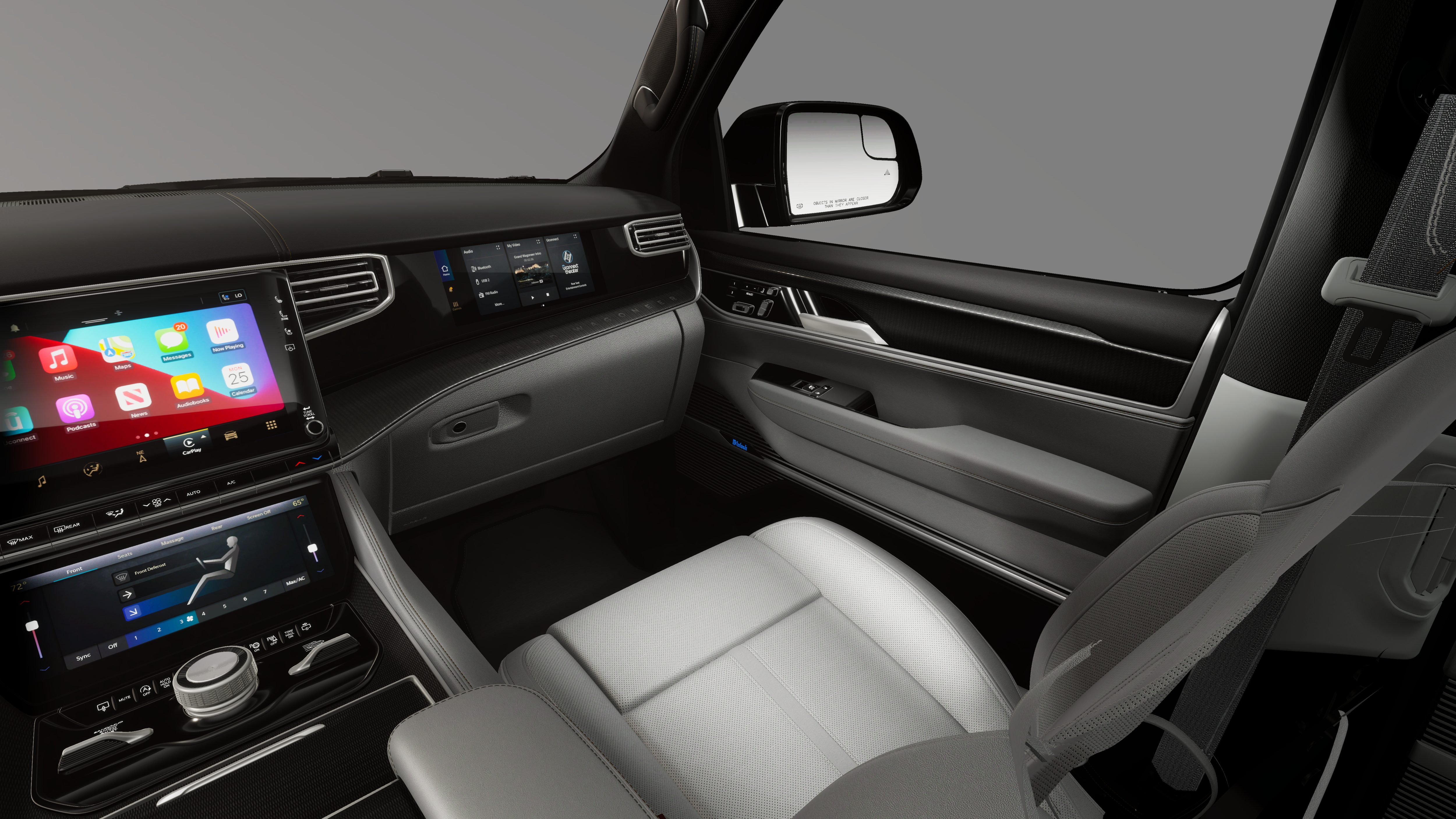 New 2026 Velvet Red Pearl-Coat Exterior Paint Jeep Grand Wagoneer image 19