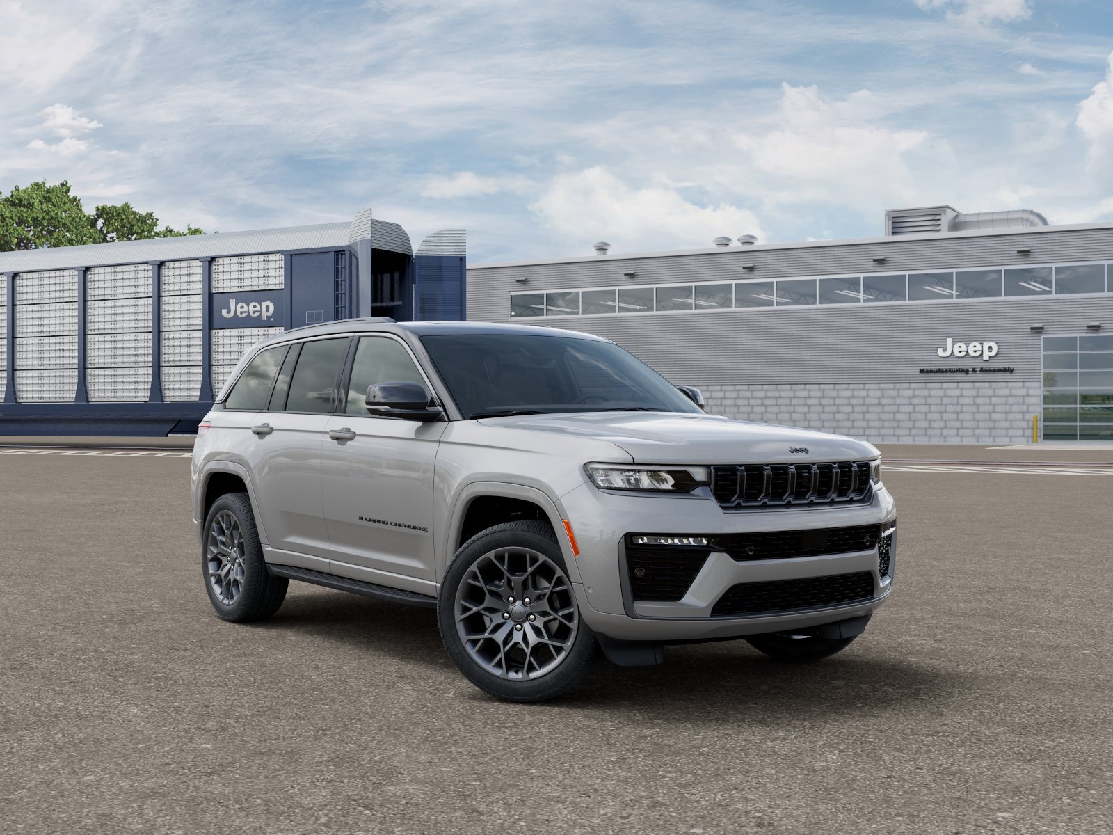 New 2026 Silver Zynith Exterior Paint Jeep Summit image 3