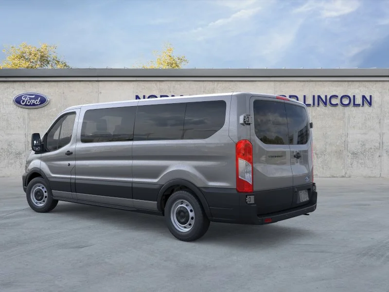 New 2026 Carbonized Gray Metallic Ford Passenger Van XL image 4