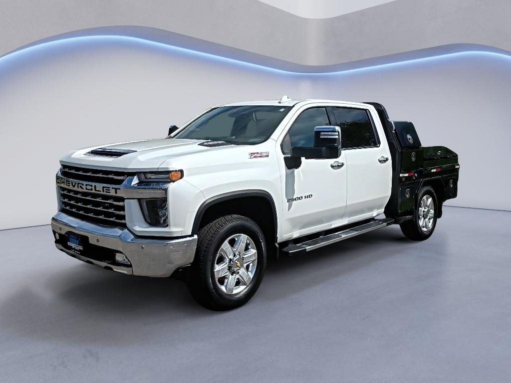 Used 2021 Summit White Chevrolet LTZ image 1