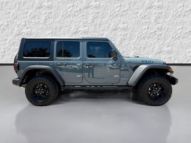 Used 2024 Jeep Wrangler 4xe Willys 4XE with VIN 1C4RJXN60RW227404 for sale in Sarasota, FL