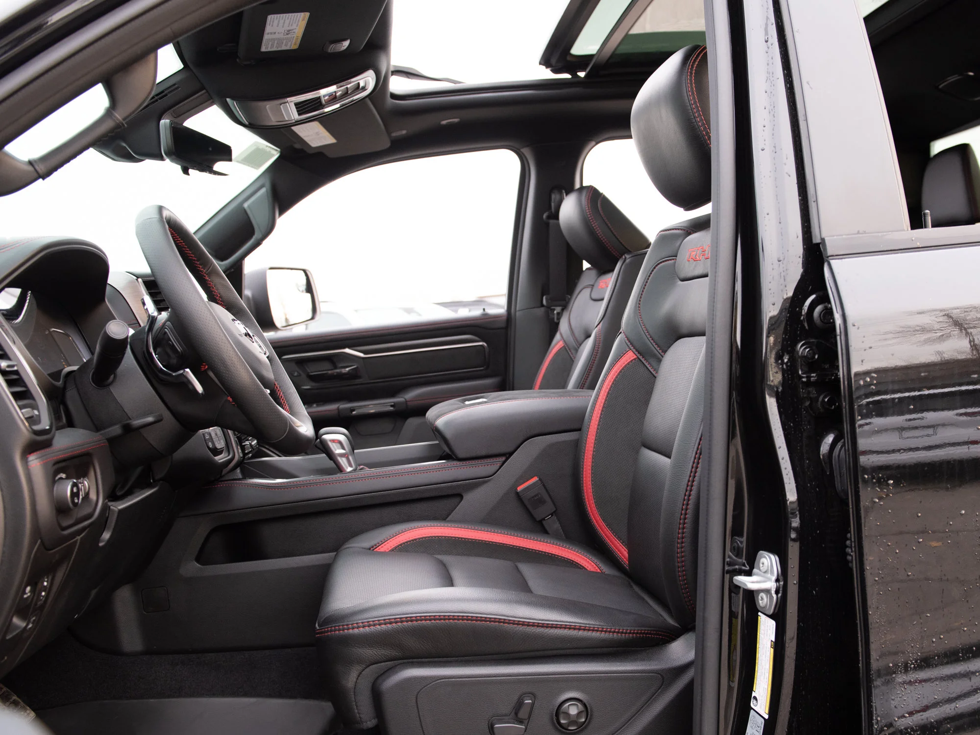New 2026 Black RAM RHO* Crew Cab 4x4, 540HP, 35 Inch Tires, Massage Seats, Passenger Screen image 34