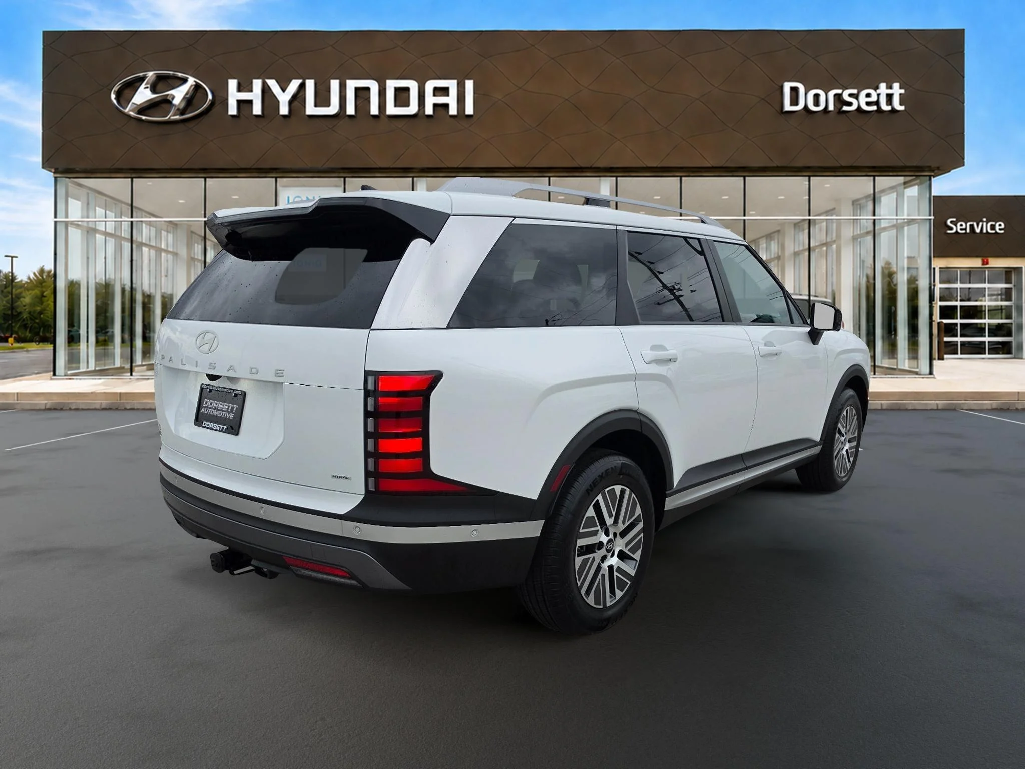 New 2027 Creamy White Pearl Hyundai SEL Premium 7P image 6