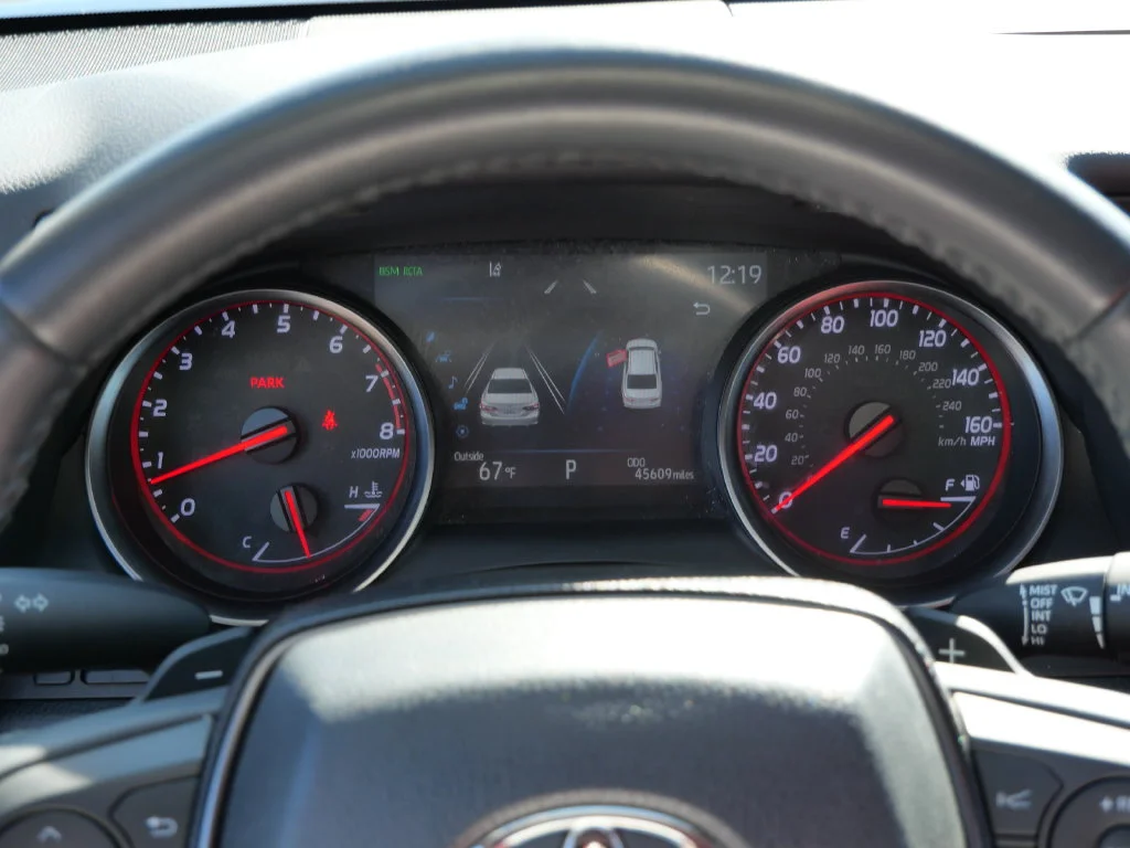 Used 2022 Black Toyota XSE image 25