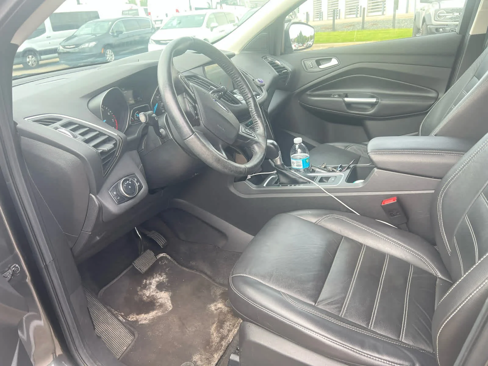 Used 2017 Magnetic Metallic Ford Titanium image 8