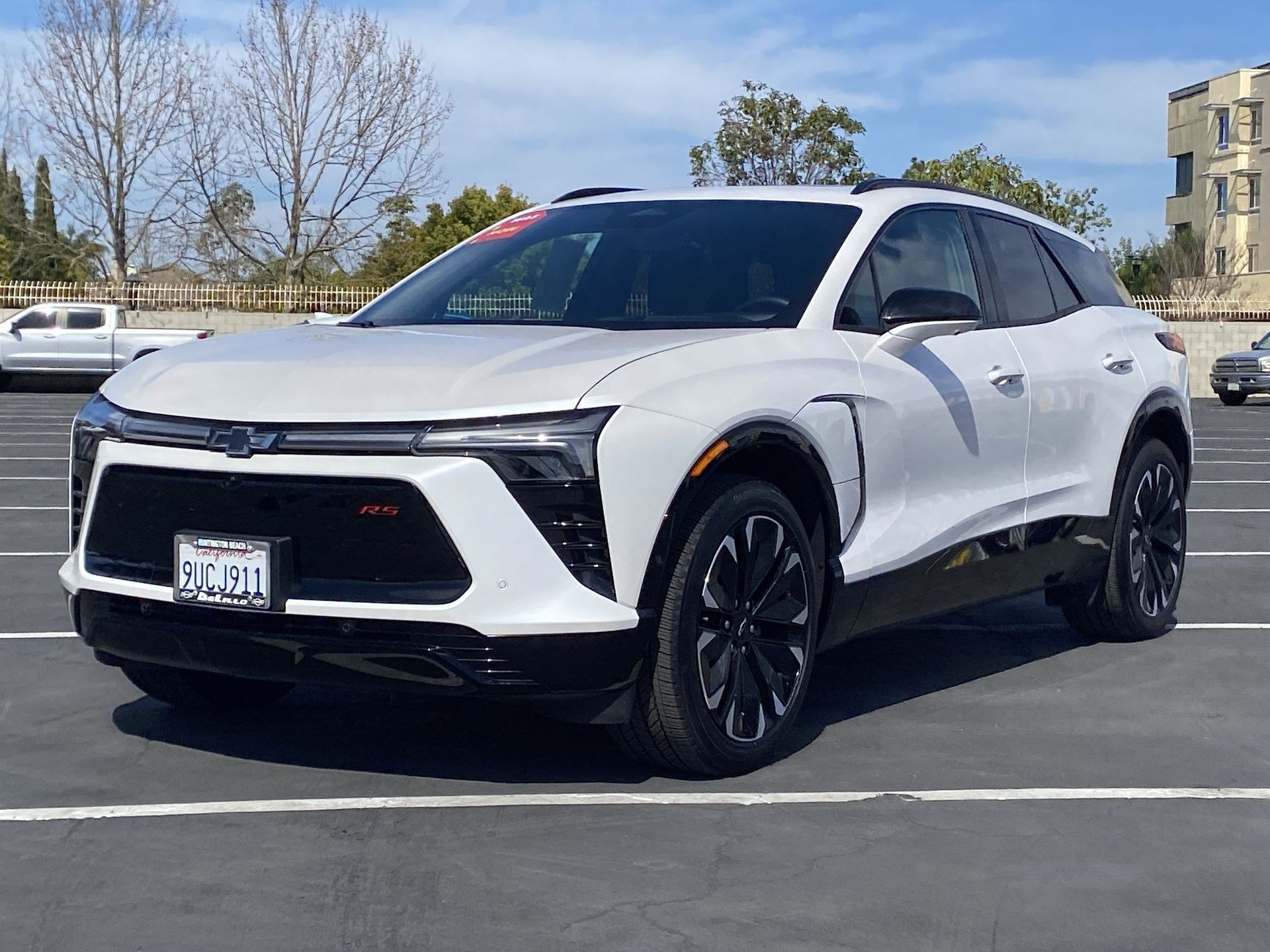 Used 2025 Chevrolet Blazer EV RS with VIN 3GNKD1RJ7SS117740 for sale in Huntington Beach, CA