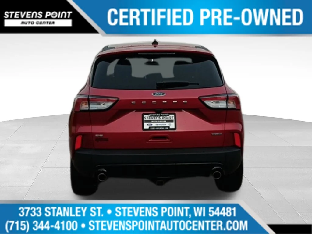 Used 2021 Rapid Red Metallic Tinted Clearcoat Ford SE image 10