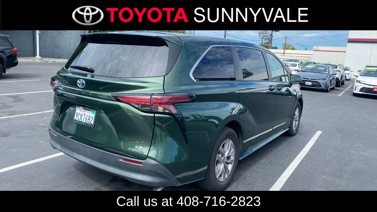 Used 2022 Green Toyota LE image 2