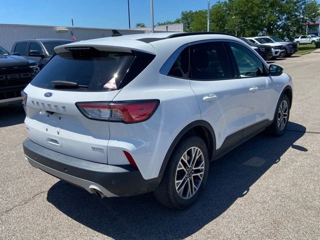 Certified Used 2021 Oxford White Ford SEL image 3