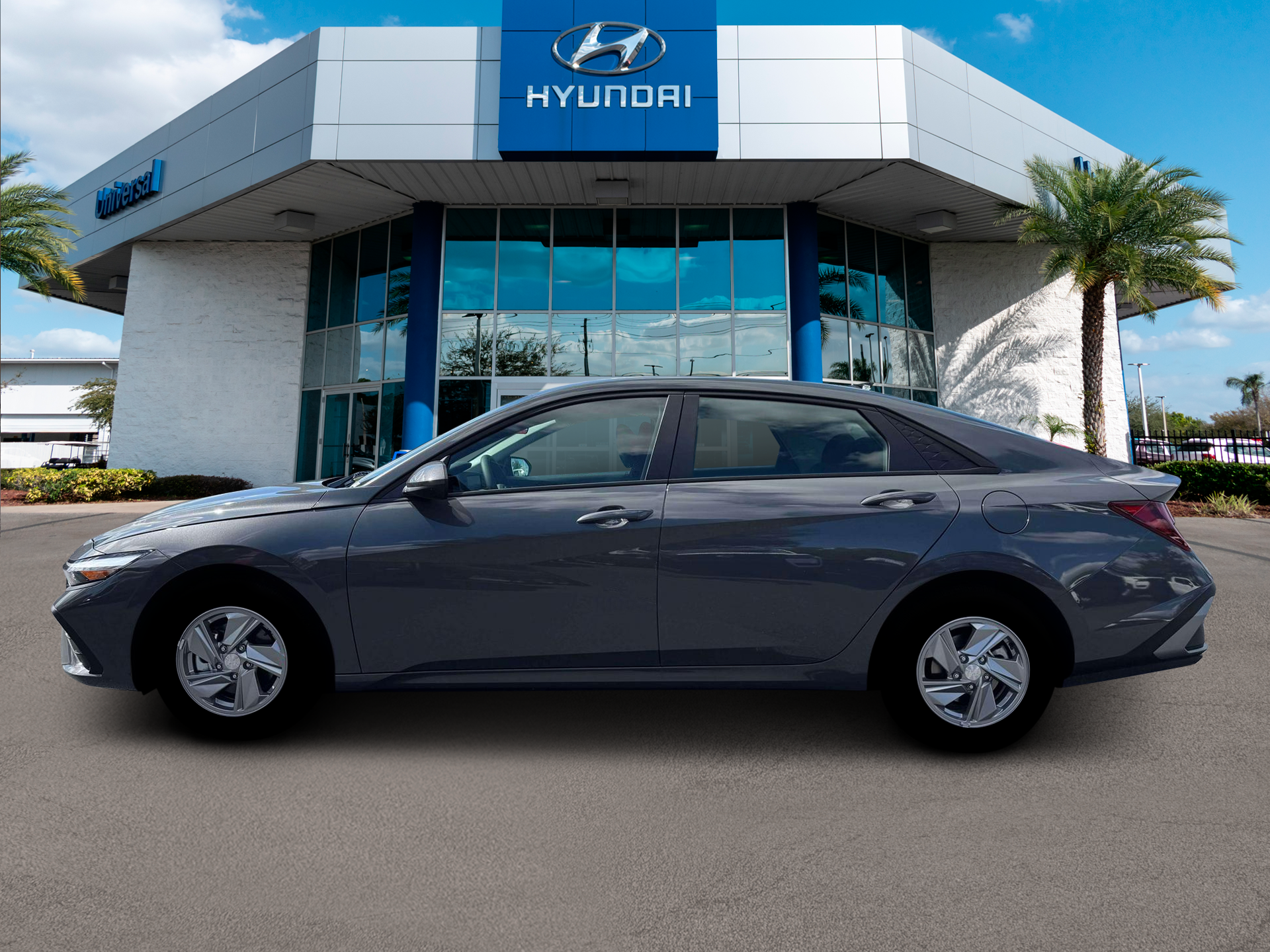 New 2026 Gray Hyundai SE image 3