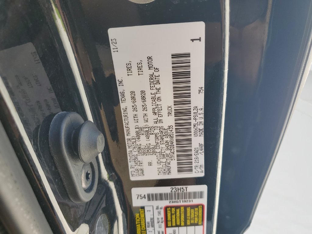 Used 2024 Black Toyota Limited image 24