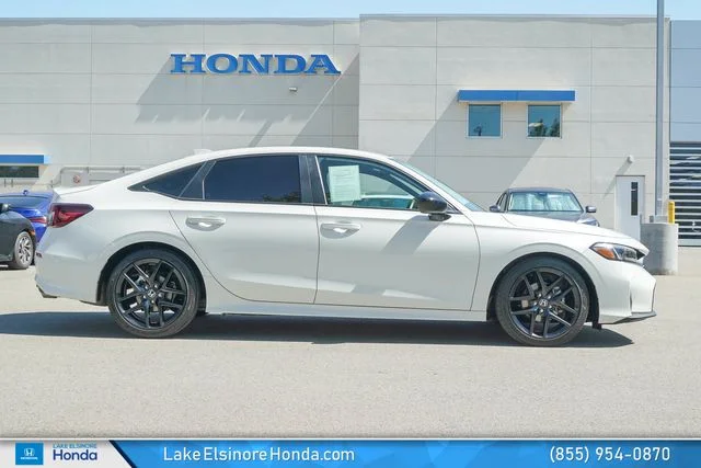 Used 2025 Platinum White Pearl Honda Sport image 6