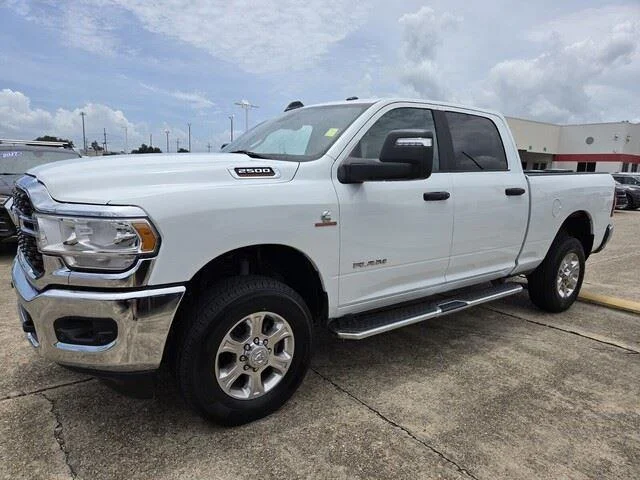 Used 2024 Bright White Clearcoat Ram Big Horn image 9