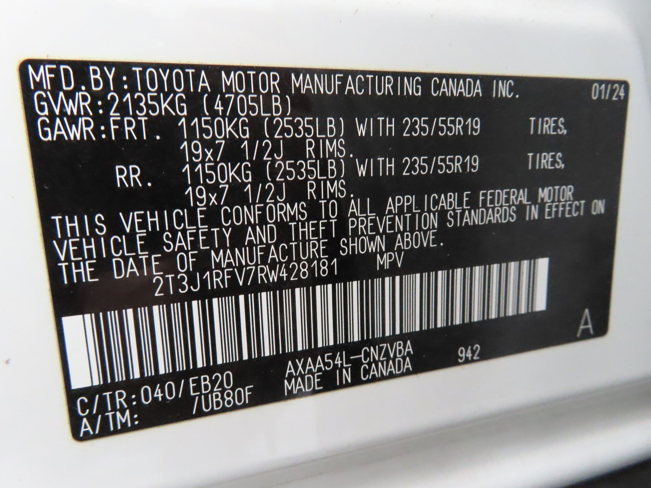 Used 2024 White Toyota Adventure image 29