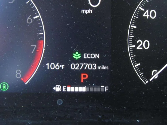 Certified Used 2024 Crystal Black Pearl Honda 5DR AWD LX image 26