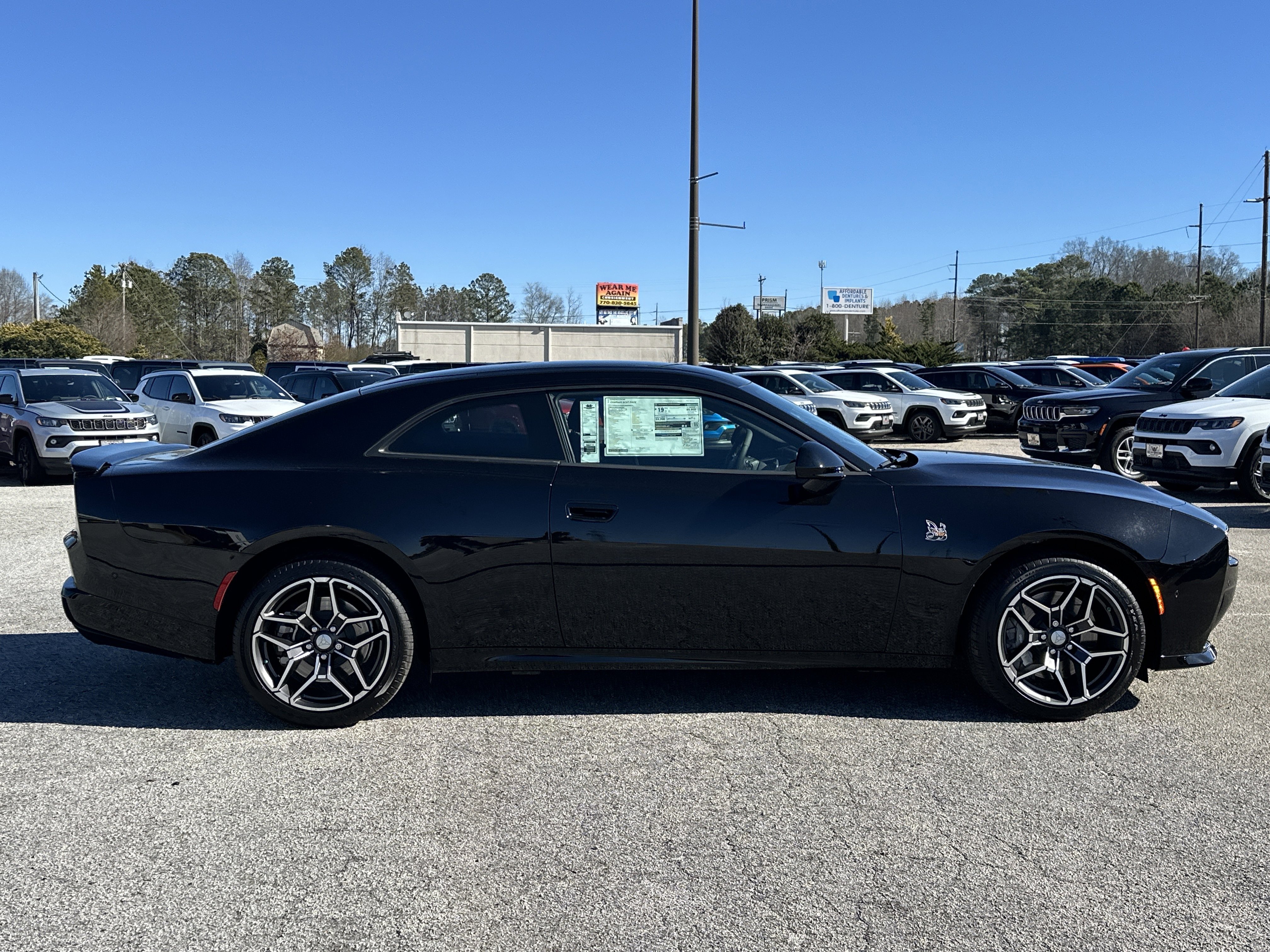 New 2026 Diamond Black Crystal Pearlcoat Dodge Scat Pack image 9