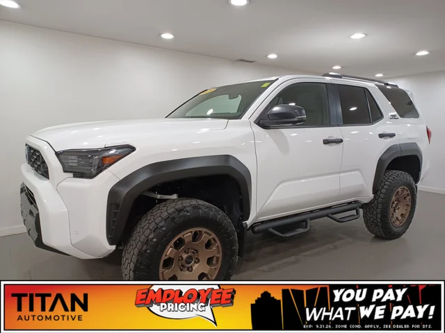 2025 Toyota 4Runner TRD Off-Road 4x4*33in Tires | 3.5 Lift | Side Steps | 360 Cam | Cooled Leather | Sunroof