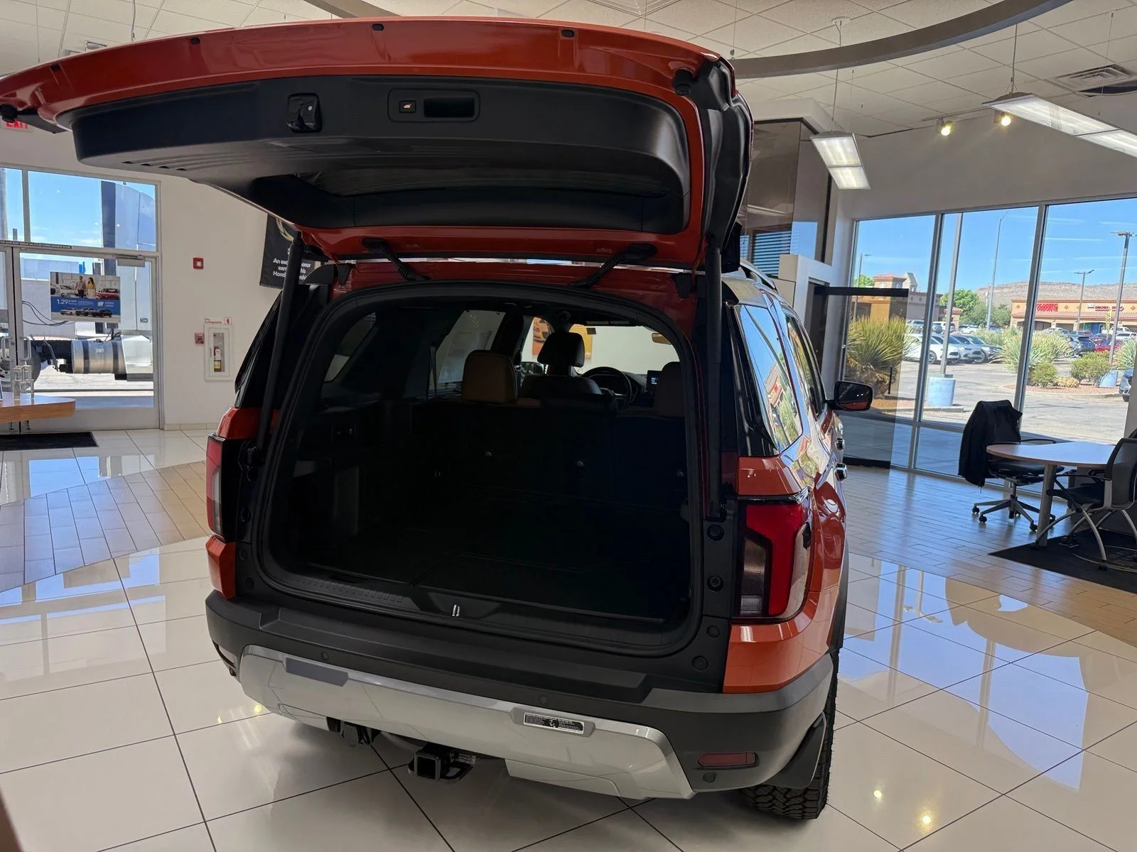 Used 2026 Orange Honda TrailSport Elite Blackout image 8