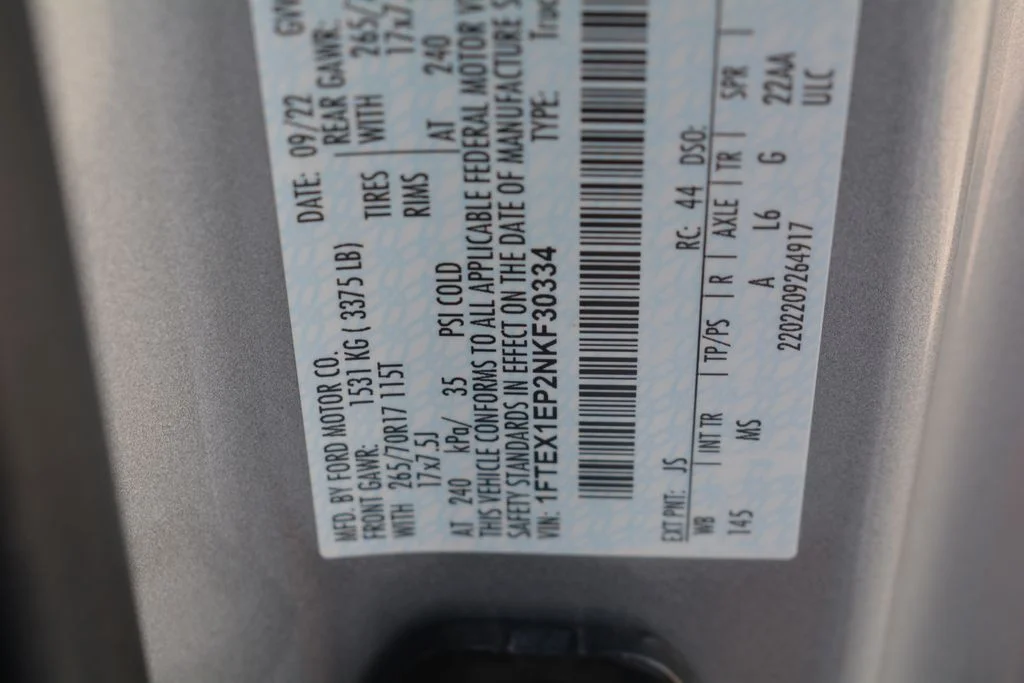 Used 2022 Silver Ford XLT image 23