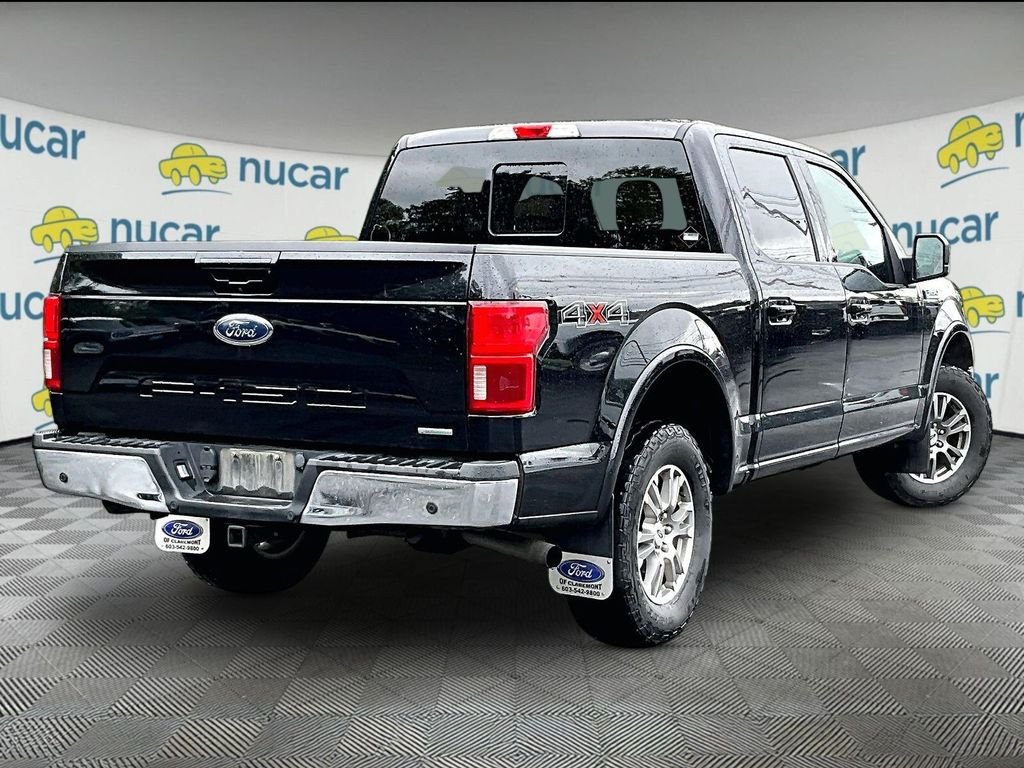 Used 2020 Black Metallic Ford Lariat image 6