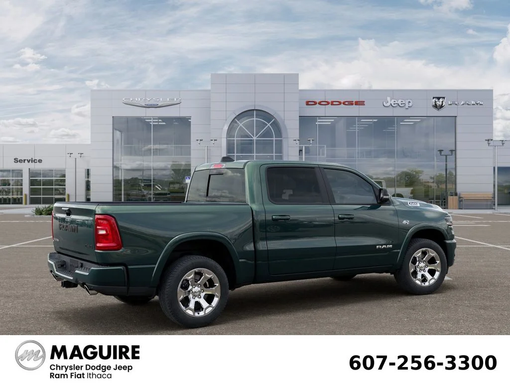 New 2026 Serrano-Green Metallic Exterior Paint RAM Big Horn/Lone Star image 4