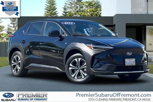 Certified Used 2023 Black Subaru Premium image 1