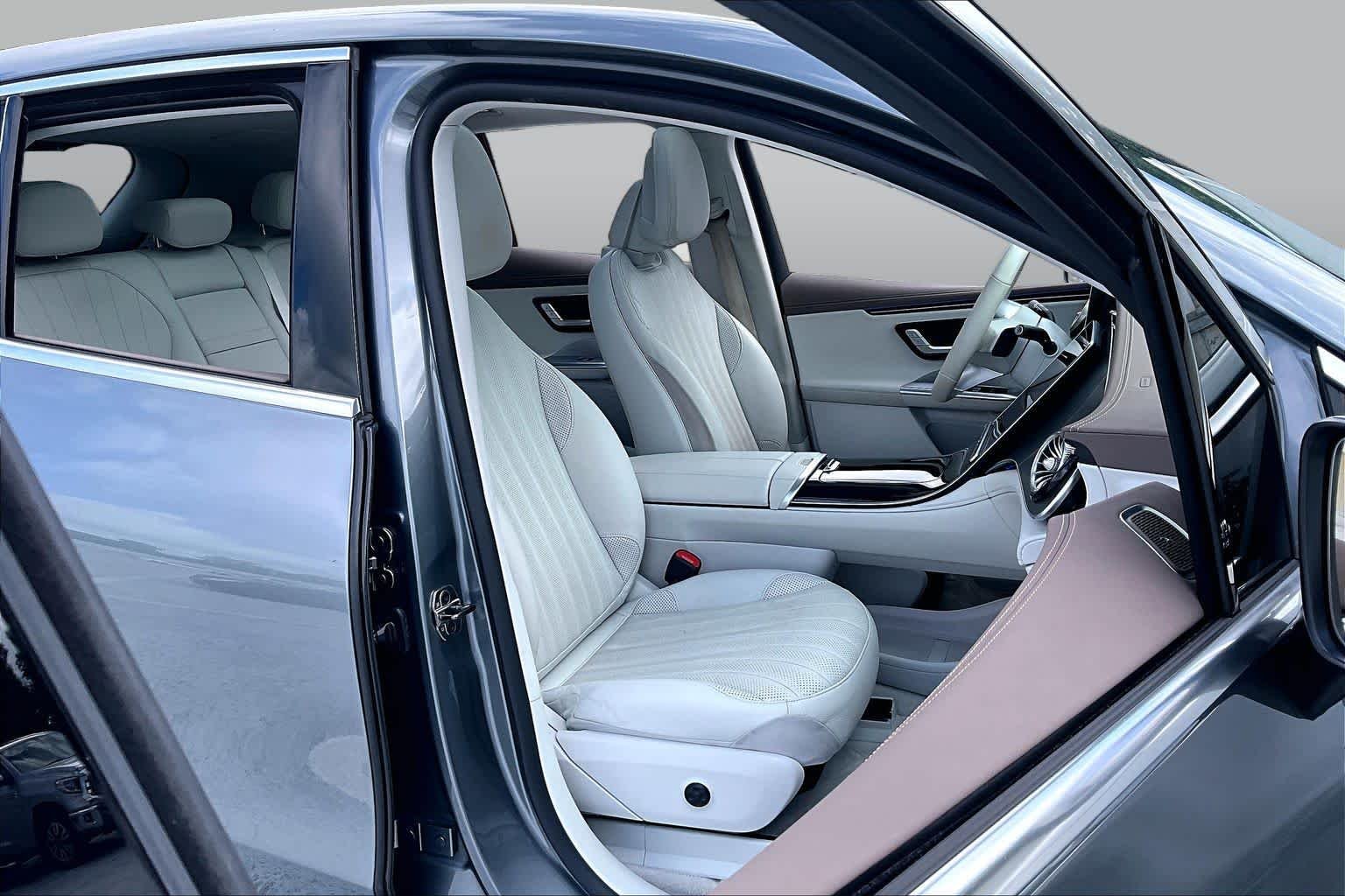 Certified Used 2023 Selenite Grey Metallic Mercedes-Benz EQE 350+ image 8