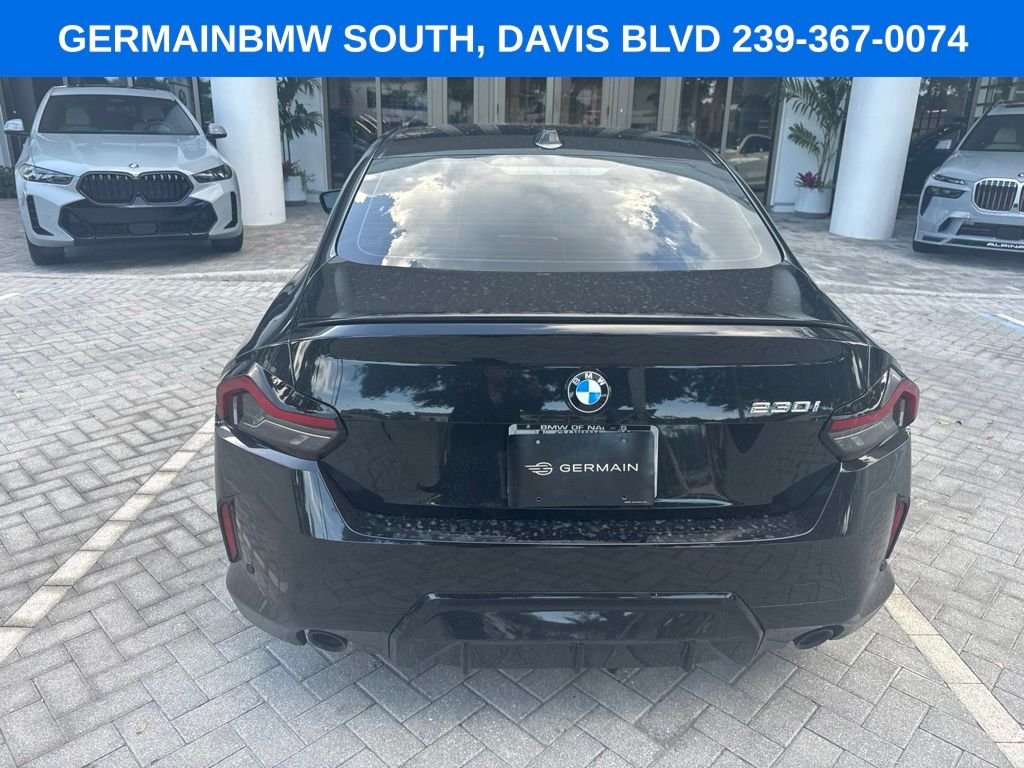 Certified Used 2024 Black Sapphire Metallic BMW 230i image 6