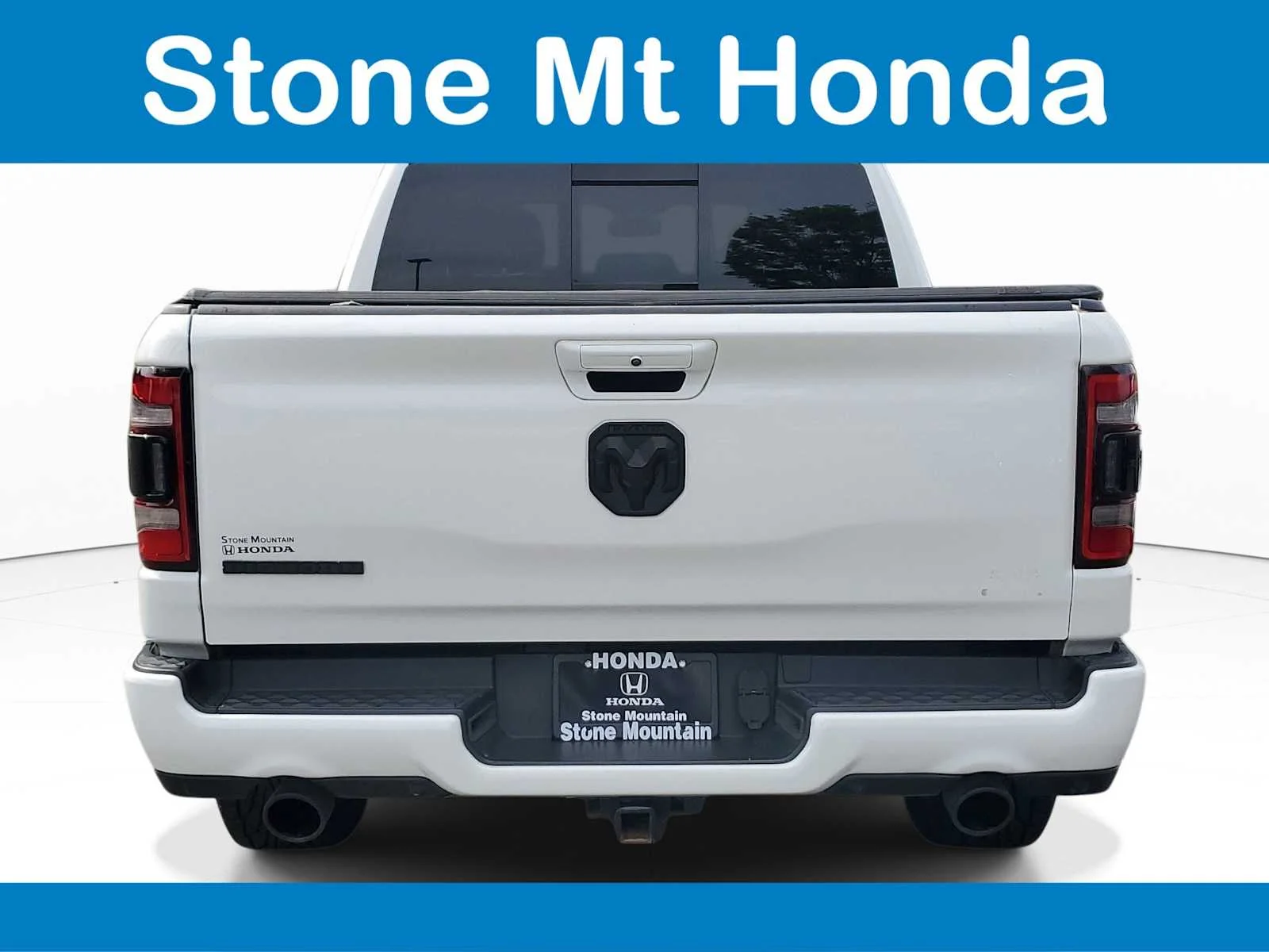 Used 2022 Bright White Clearcoat Ram Big Horn image 5