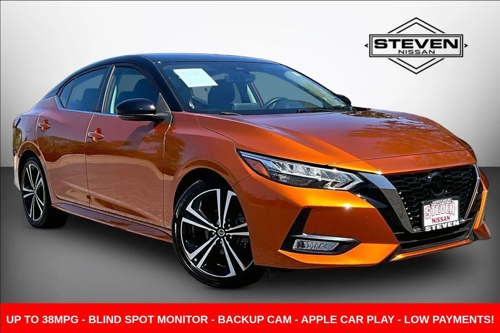 Certified Used 2023 Orange Nissan SR image 1