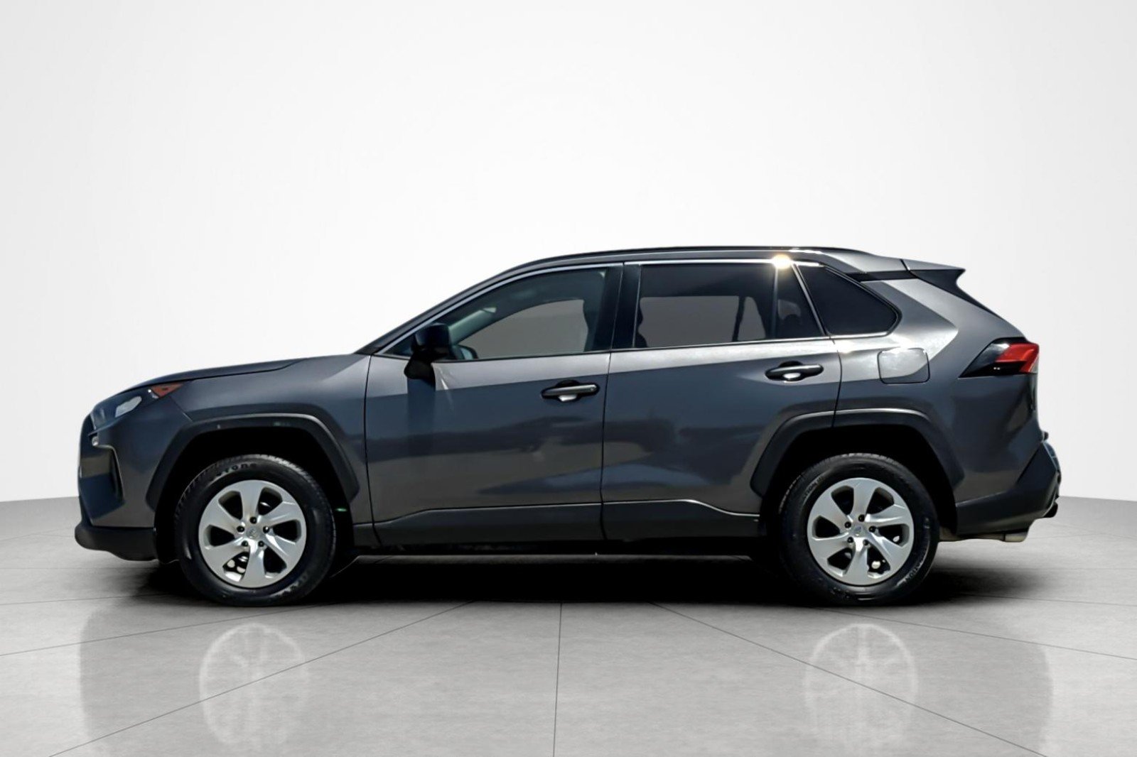 Used 2021 MAGNETIC GRAY Toyota LE image 2