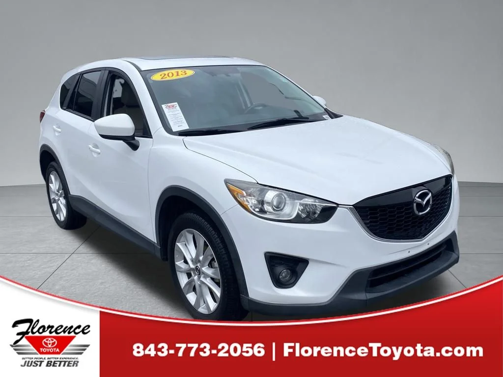 Used 2013 White Mazda Grand Touring image 1